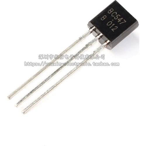 100pcs / 1 lot Transistor BC547 TO-92