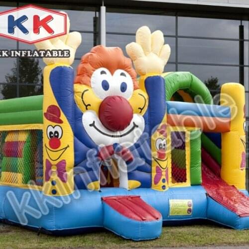 High quality PCV inflatable combo inflatable bouncer with slide inflatable toys hot sale
