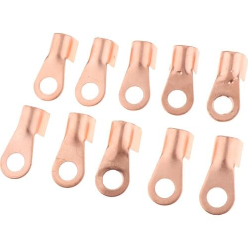 10 PCS OPEN BATTERY LUGS TERMINAL CRIMP JOINT WIRE CONNECTOR CABLE LUG