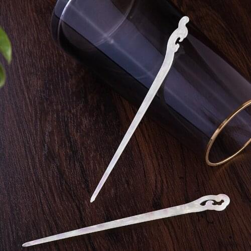 Simple Hairpin Clips Headdress Headpieces Chinese Ancient Costume Hanfu Dress Hair Sticks Forks for Women Girls Hair Ornaments