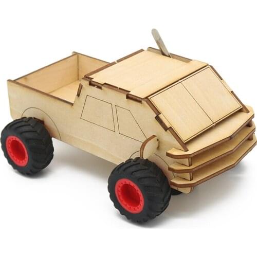 Automatic obstacle avoidance vehicle technology small production scientific manual assembly model electric universal vehicle