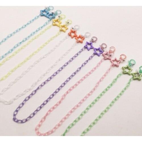 Acrylic Chain For Face Mask Necklace Glasses Chain Sunglasses Straps Mask Lanyards Women Men Neck Chains Holder Sunglasses Chain