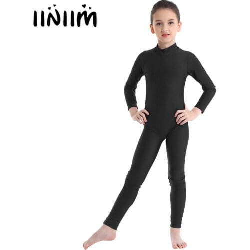 Kids Girls Ballet Leotard Costume Childrens Ballet Unitard Dancewear Gymnastics Swimsuit for Dancing Leotard Jumpsuit Bodysuit