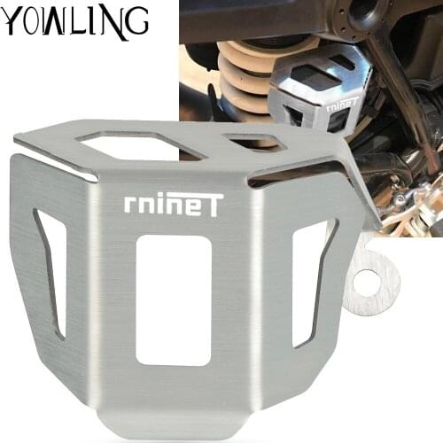FOR BMW Rnine T Scrambler R nine T Racer R nineT Urban 2016 2017 2018 2019 2020 Rear Brake Fluid Reservoir Guard Cover Protector