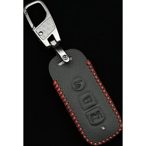 For Honda PCX125 PCX150 2016 2017 2018 2019 2020 Hot Sale Carrying Leather Remote Control Key Case Cover Keychain Bag