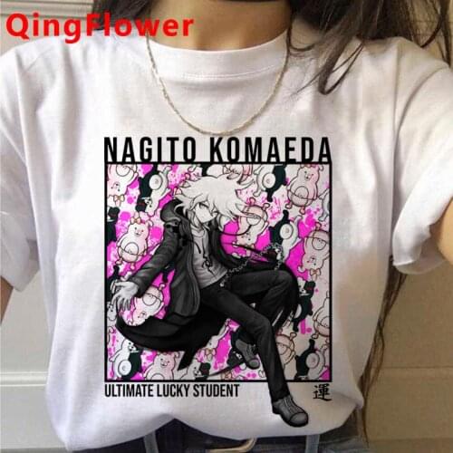 Ouma Kokichi Danganronpa V3 t shirt men graphic tees vintage print streetwear t-shirt t shirt harajuku