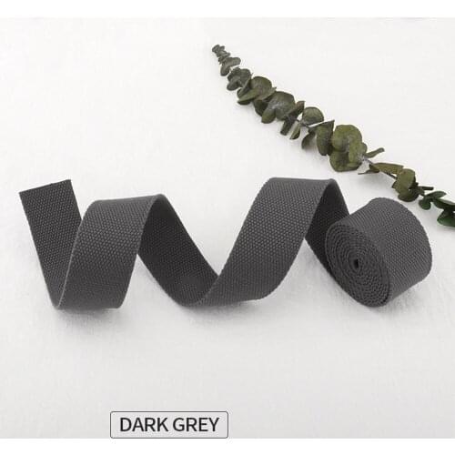 Cotton canvas webbing, webbing, sewing bag, twill binding belt, for clothing, backpack accessories, craft bag, webbing