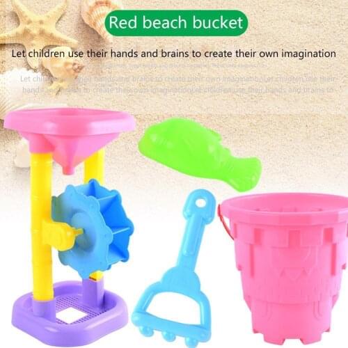 Beach Toy Sand Set Sand Play Sandpit Toy Summer Outdoor Toy For Boys And Girls Sandglass Shovel Tool Support Dropshipping