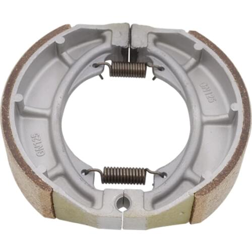 High Quality Motorcycle Rear Wheel Brake Shoe Drum Brake Shoes Sets For SUZUKI GN125 BAJAJ100 GS125 RX125 BM100 Haojue