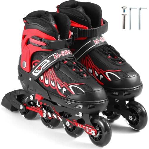 Adjustable Inline Skates Indoor Outdoor Fitness Skates For Kids Ladies Professional Slalom Inline Skates Adult Roller Skating