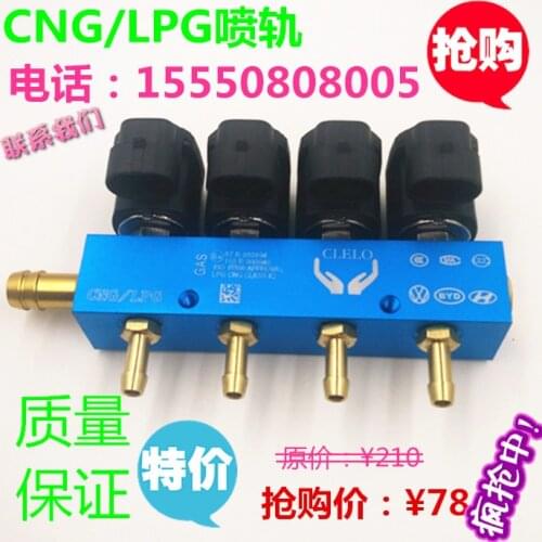 Common rail nozzle LPG multi-point direct injection rail