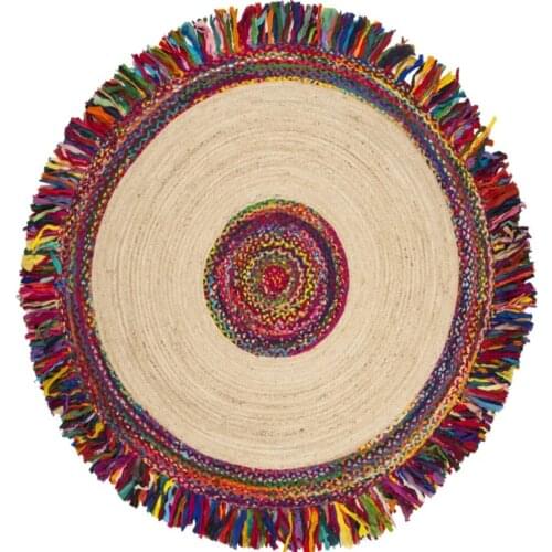 Special design round carpet rug jute carpets Design Rugs سجادة فاخرة تصميم مخصص السجاد الحديثة