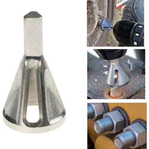 Drill Bit Deburring External Chamfer tool Stainless Steel Metal Remove Burr Tools For Screws Chuck Drills Tire Repair tool