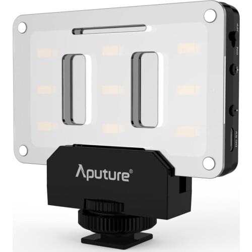 Aputure AL-M9 Amaran Mini LED Video Light TLCI/CRI 95+ with 9pcs SMD Bulbs Ultra-thin Lightweight Mini Camera Video Light
