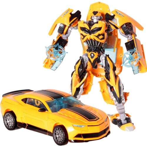 WEI JIANG Plastic ABS + Alloy New Transformation Toys Car Robots Anime Action Figures Classic Toys for Children Gifts Brinquedos