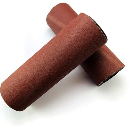 240/320 Mesh Woodworking Manual DIY Sponge Round Tube Polishing Wheel Sandpaper