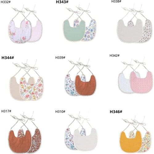 Blotona 1PC Baby Girl Boy Waterproof Towel Kids Toddler Dinner Feeding Single/Double-deck Cute Bib