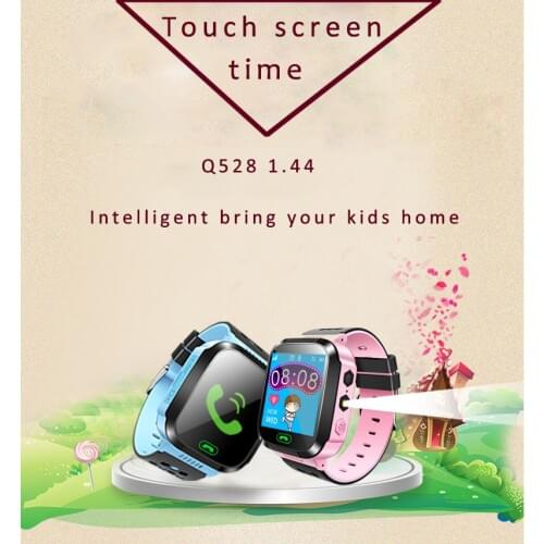 CAREWATCH Childrens ntelligent Touch Screen Watch Childrens Smart Phone Watch Photograph Positioning and Video Chat