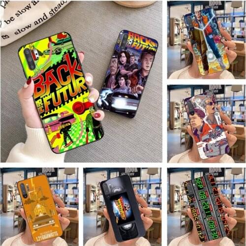 Back To The Future Phone Case For Samsung Galaxy Note20 ultra 7 8 9 10 Plus lite J7 J8 Plus Samsung M21 M30S