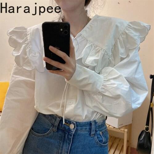 Harajpee Womens Long Shirts