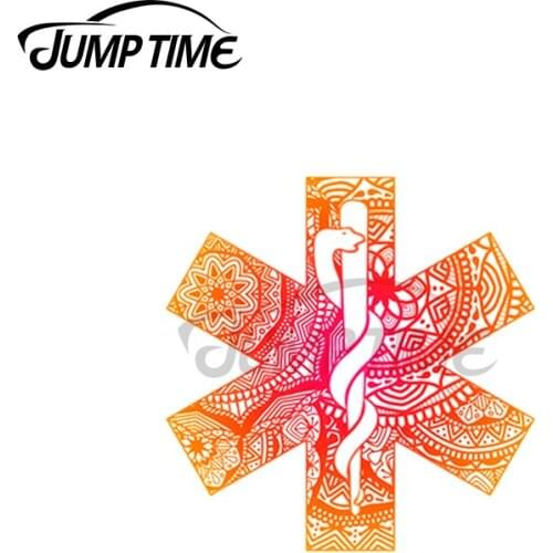 JumpTime 13 x 9.8cm For Medical Ombre Decal VAN Windshield Laptop Windows Car Stickers Scratch-Proof Car Assessoires