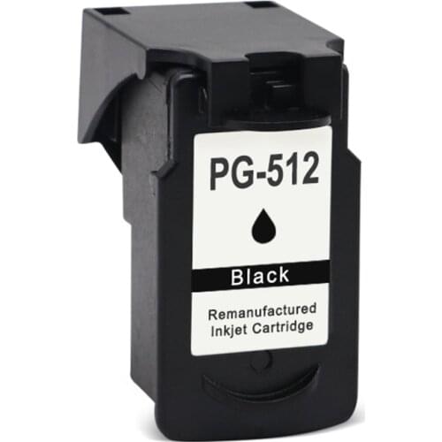 1pc PG512 compatible ink cartridges PG 512 MP240 MP250 MP270 MP230 MP480 MX350 IP2700 printers ink cartridge PG-512 Black
