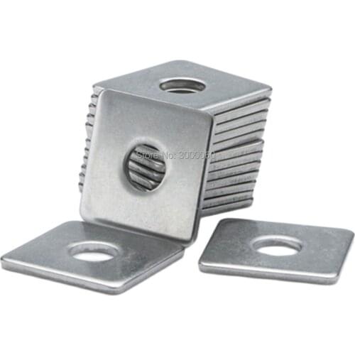 M3 M4 M5 M6 M8 M10 M12 M14 M16 Stainless Steel 304 Square Washer