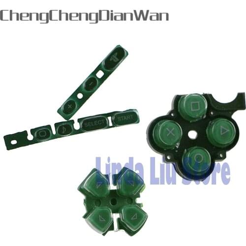 ChengChengDianWan multi-clolors Full set Button Keypad left right button+home start keypad Repair Parts Kits For PSP3000