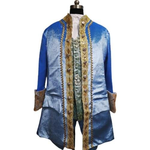 New Male costume Civil War Victorian Styled suit coat D-676