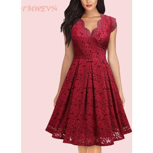 TMWEVN Sleeveless Summer Dresses