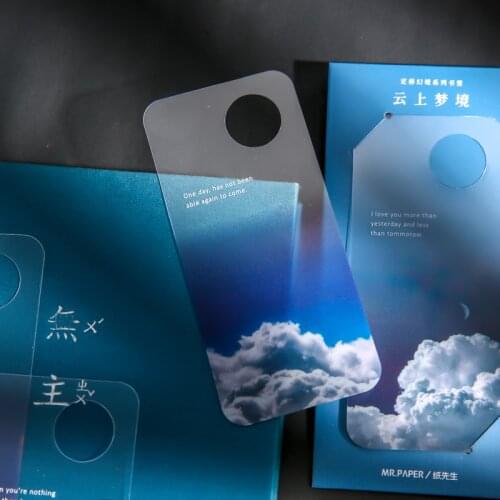 6 Design Shakespeare letterhead Bookmarks Stationery Bookmark PET Markers Page Clips Bookmark Student Office Reading Stationery