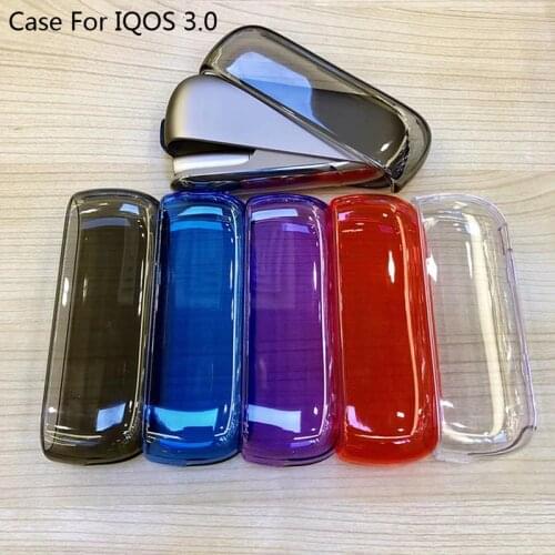 Protective Cover Case For Iqos 3.0 Transparent Color Case Cigarette Cover Hard Case For IQOS 3