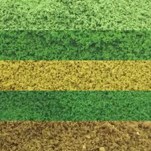 268g 0.8-1.0mm Coarse turf Ground sponge material scale model train railway layout powder model train building DIY dioramas
