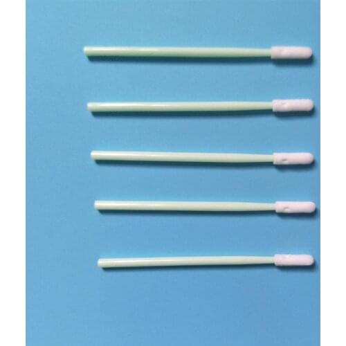 100Pcs/Pack Small Round Head Foam Tip Cleaning Swab Dust Free Sponge Sticks for Inkjet Print Printhead Camera Optical Lens