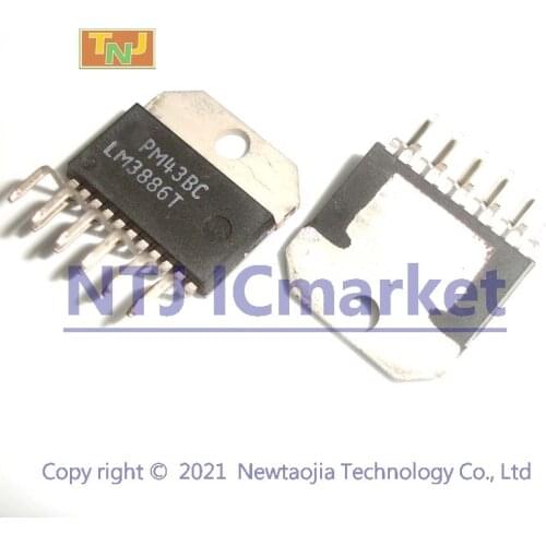 2 PCS LM3886T ZIP-11 LM3886 68W Audio Power Amplifier IC CHIP