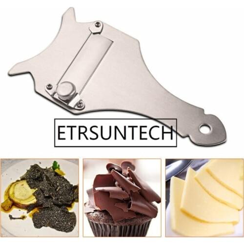 200pcs Stainless Steel Truffle Slicer Chocolate Shaver Knife for Cheese Grater Useful Dessert Kitchen Tools