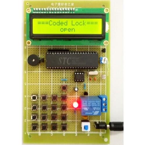 51 Microcontroller Electronic Code Lock electronic diy kit