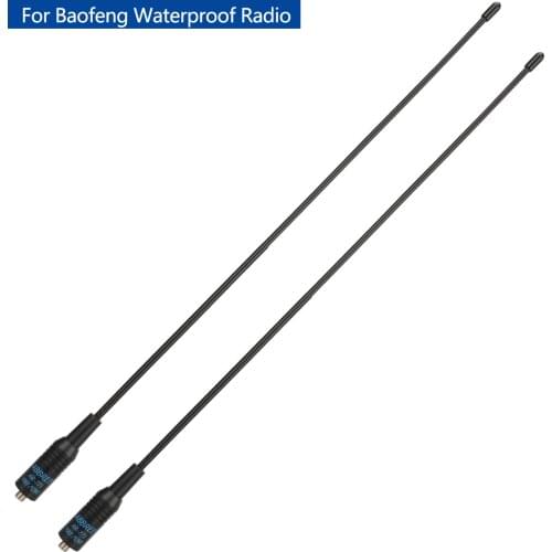 NAGOYA NA-771 SMA-Female 144/430MHz Dual Band Antenna for Baofeng Waterproof UV-XR UV-9R PLUS BF-9700 Walkie Talkie 2 Way Radio