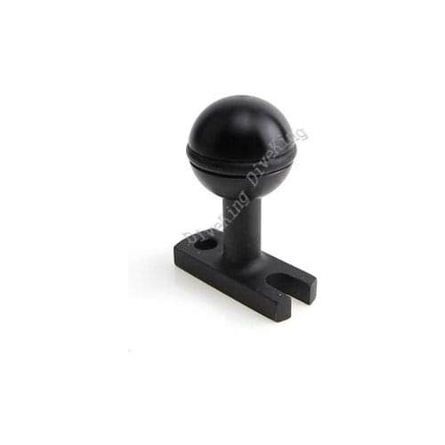 Base Ball adapter fit on the Tray with Handle for Diving Underwater Photography Housing and Flashlight Torch