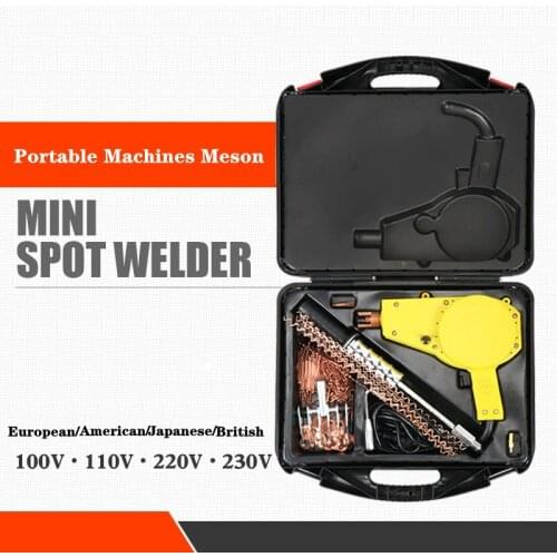 2000W 1500A Electric Dent Puller Spot Welder Dent Puller Welding Wire Stud Car Body Repairs Dents Remover Tool Kits