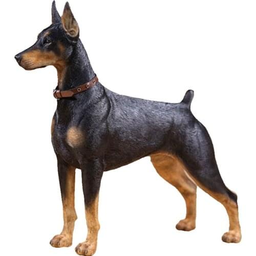 Estartek MR.Z DB001- DB003 1/6 German Doberman Statue for 12" Collectible Action Figure Sence DIY