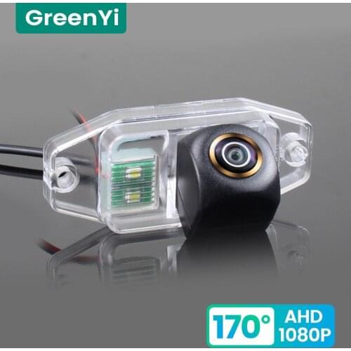 GreenYi 170° HD 1080P Car Rear View Camera for Toyota Prado 2011 Night Vision Reverse Reversing 4 Pin Vehicle Parking AHD