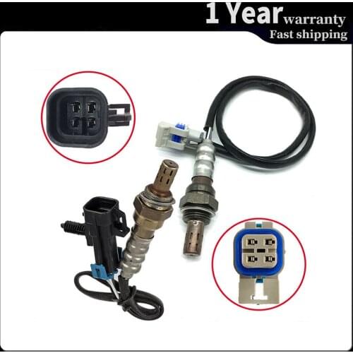 2pcs 4 Wires O2 Oxygen Sensor Lambda Upstream Downstream For Buick Lucerne LeSabre Chevrolet Impala Pontiac 234-4646 234-4647