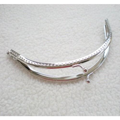 10PCS Patchwork Handmade DIY Coin Purse 15CM Purse Metal Frame Kiss Clasp Purse Frames Metal Kiss Clasp Bags Making