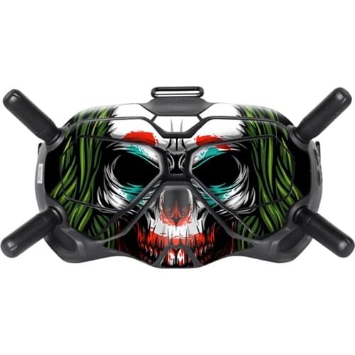 Cool Patterns PVC Stickers Glasses Protector Skin Protective Film for DJI FPV Flying Glasses V2 Accessories