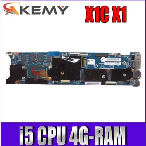 FOR Lenovo ThinkPad X1C X1 Carbon 2014 Laptop motherboard 12298-2 48.4LY07.021 With i5 CPU 4G-RAM 00HN774 00HN766 00HN762 Tested