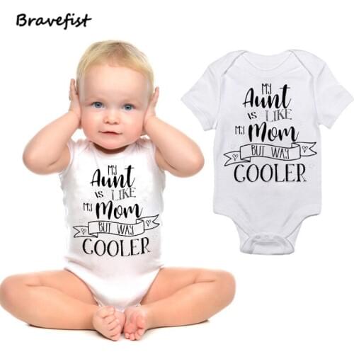 Cute Baby Boys Girls Bodysuits Short Sleeve O Neck Newborn Jumpsuits Letters Print Summer Clothes For Boys Girls Outfits Onesie