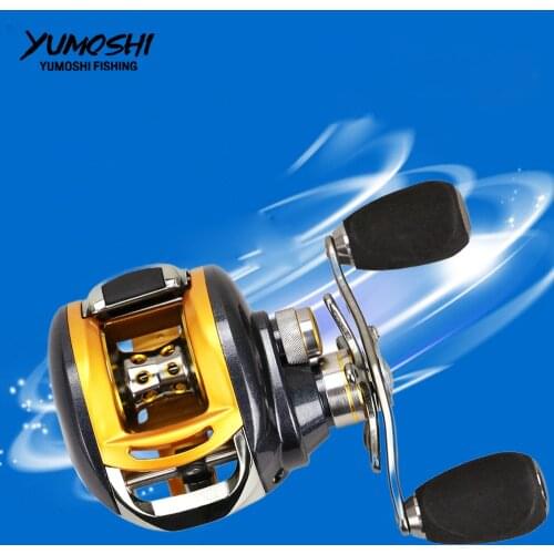 New Right or Left Baitcasting Reel BAITCAST REEL 12+1BB 6.2:1 Bait Casting Fishing Reel Magnetic and Centrifugal AOC