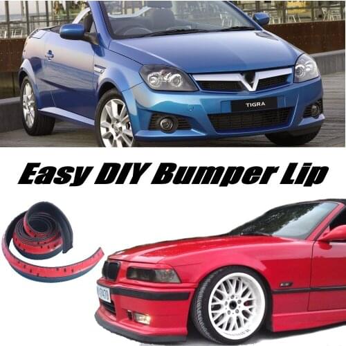 NOVOVISU Bumper Lip Deflector Lips For Holden Tigra Front Spoiler Skirt For Car Tuning View / Body Kit / Strip