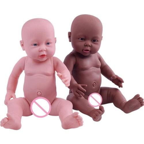 Lifelike Reborn Doll Toy 41cm Newborn Baby Simulation Doll Soft Boy Girl Emulated Doll Kids Birthday Gift Fashion Present